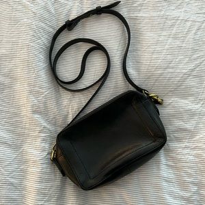 Madewell Transport Camera Bag with Leather Strap